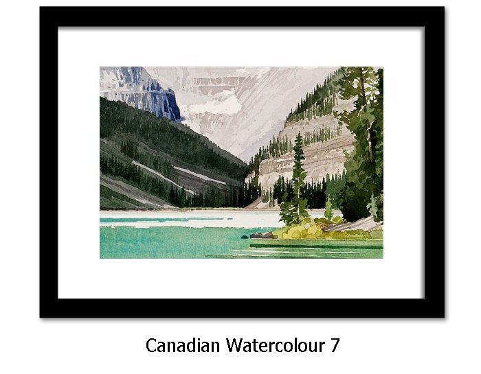 Canadian Watercolour Art Prints